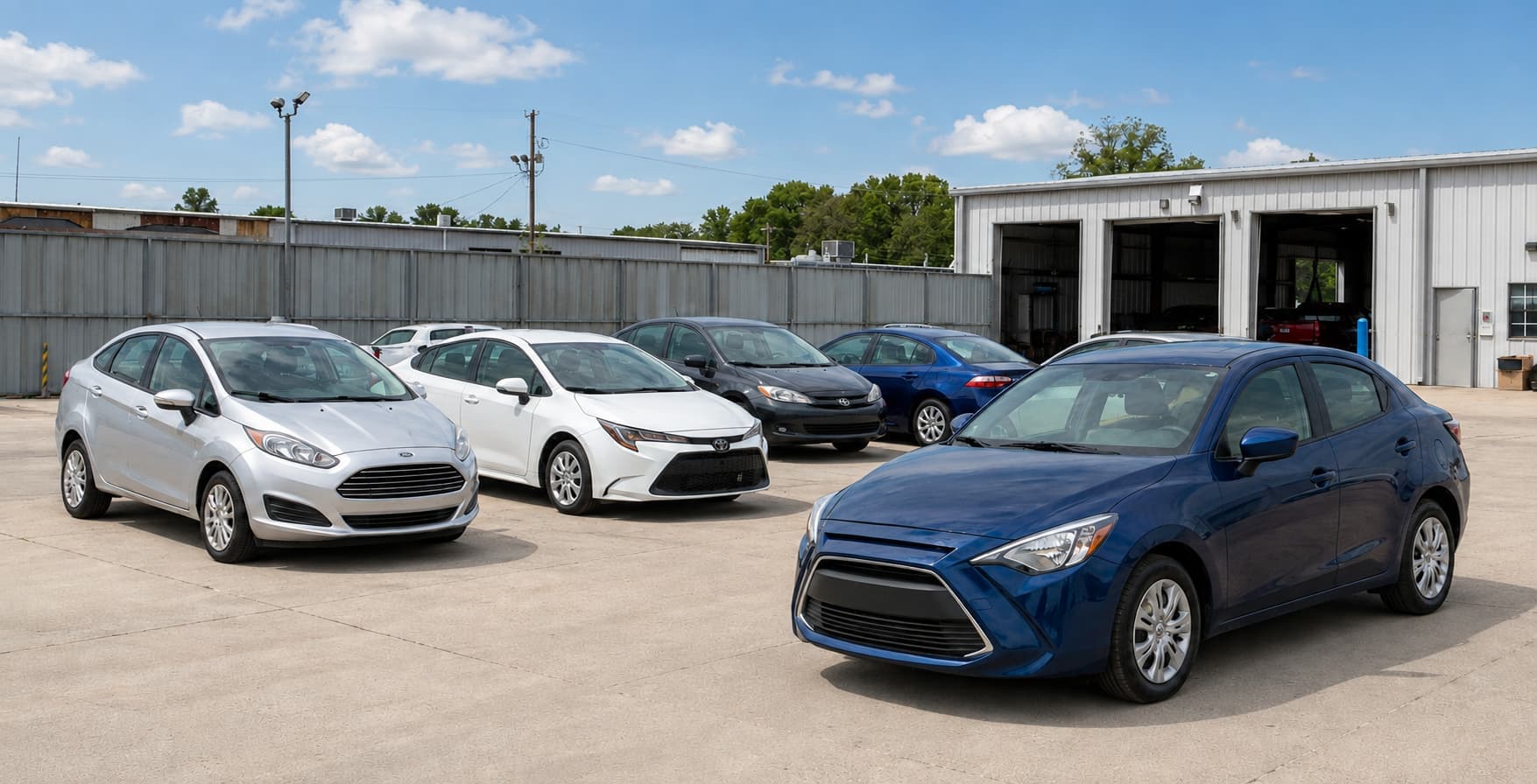Budget-friendly rental cars available while a vehicle is being repaired after an insurance claim.